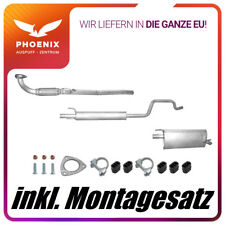 Opel Meriva A 1.6 77kW (2005-2010) Auspuffanlage Auspuff Mit E-Prüfzeichen