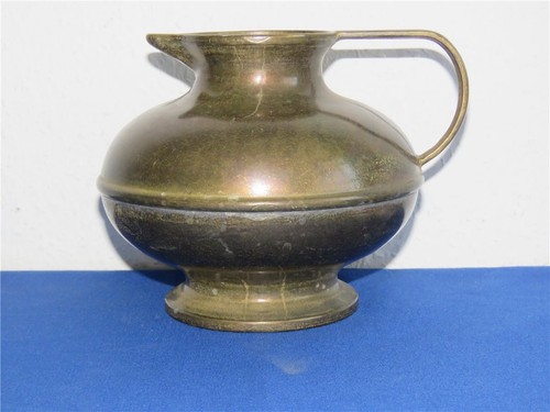 Antik messing krug schwer - schwer, 900
