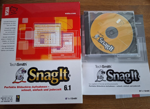 Techsmith snagit neu ovp - techsmith, 6.1
