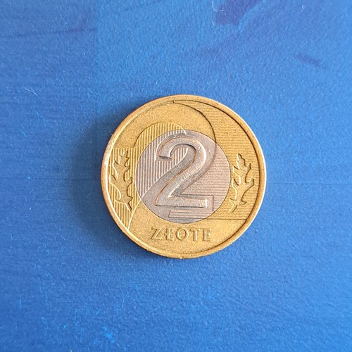 Zlote zloty münze aus - /,