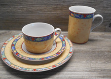 R & B Geschirr Meran Ritzenhoff & Breker Gedeck  Tassen + Teller + Gläser 10 tlg