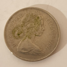 1968 10 Ten New Pence Queen