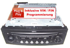 Original Peugeot 207 Citroen C3 CD MP3 Radio Autoradio RD4N1 96643698XT