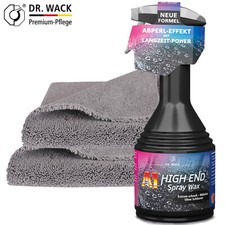 Dr. Wack A1 High End Spray Wax Sprühwachs Versiegelung 500ml + 2x Flauschtuch