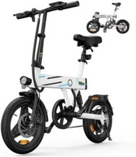 IScooter EB1 Elektrofahrrad Für Herren Damen, 250 Motor 25km/h Klappbares E-Bike