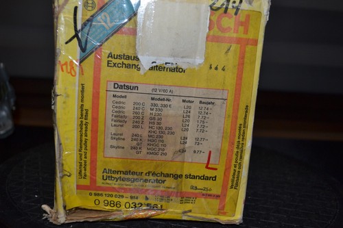 Bosch 0986032561 datsun - 0986032561, nissan