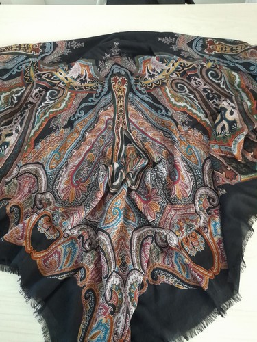 Codello tuch neu schwarz bunt - tuch,