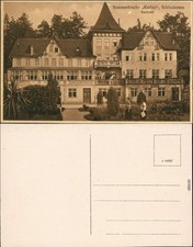 Ansichtskarte Schluckenau Šluknov Kurhotel b Tetschen Děčín   1922