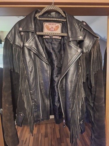 Akaso lederjacke echtes - akaso,