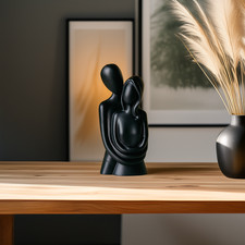 Skulptur paar umarmung figur - skulptur,