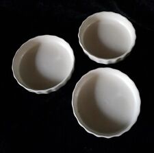 Villeroy & Boch Vilbofour Bianco Auflauf Auflaufform Quicheform 3 Stück