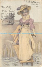 R172632 Frau. Mütze. Neophot Künstlerkarte. Sommerlust Serie 210. 1902