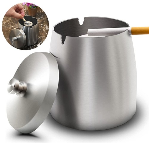 Aschenbecher edelstahl großer - aschenbecher,