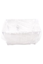 WENKO Aufbewahrungskorb Rechteckig Weiß Kunststoff Modern Minimalistisch