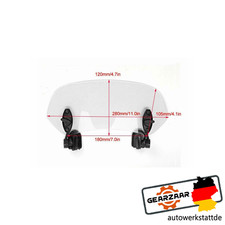 Einstellbar Windschutzscheibe