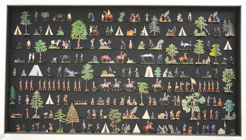 Zinnfiguren museal - museal, ·