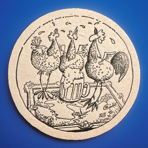 Bierdeckel friedrichshagener - bierdeckel,