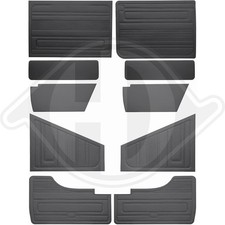 Innenverkleidung Set für VW T3 III 1979-1992 Seitenverkleidung 10-Teilig Vinyl