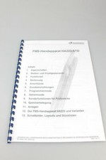 Dokumentation Schaltbilder Programmiercode Radiodata HA222 FMS Handapparat