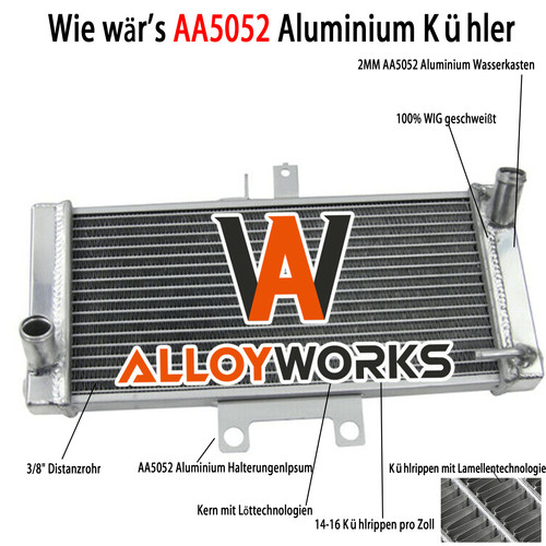 Aluminium kühler für suzuki - kühler,
