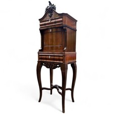 Biedermeier Zierschrank Bar Anrichte Louis Philippe Vertiko Silberschrank