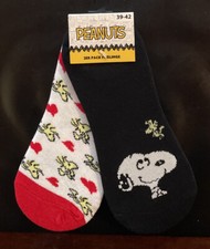 2er Pack Füßlinge - Peanuts - Snoopy & Woodstock  - Gr. 39 - 42 -