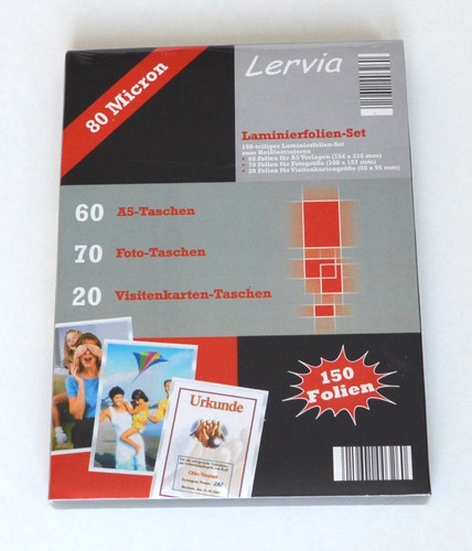 Lervia laminierfolien my - lervia,