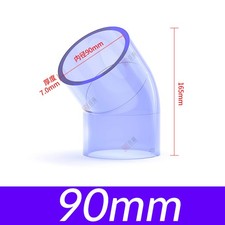 Transparent PVC Fitting Rohr