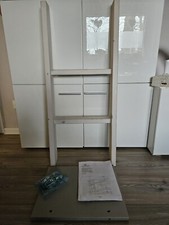 Lifetime Leiter / Treppe / Aufstieg mit 2 Stufen whitewash