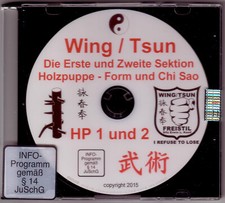 DVD  Wing Tsun 1. und 2. Sektion Holzpuppe Form und Chi Sao Kampfanwendungen