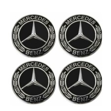 4X 56mm Für Mercedes Benz MB A E Nabendeckel Nabenkappen Felgendeckel Aufkleber