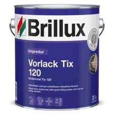 Brillux Tix Vorlack 120 weiß , 3l Gebinde , Vorlack