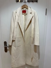 Max & Co. Wollmantel Damen weiss S mittellang