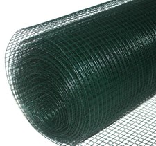 Volierendraht Drahtgitter GRÜN Vogeldraht Gitter Maschendrahtzaun Draht H: 50 cm