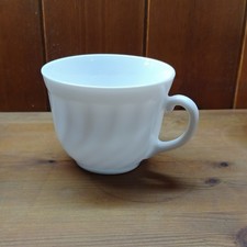 Arcopal Tasse Weiß für Kaffee/ Tee aus Frankreich gebraucht, als Ersatzteil 