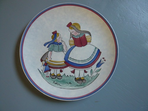 Handbemalter keramikteller - handbemalter,