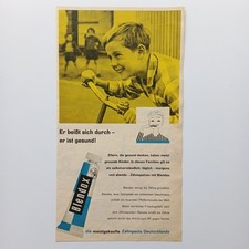 1965 Blendax Zahnpasta Zahncreme Werbeanzeige Werbung Reklame Advertising