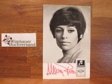 Original Autogramm Mary Roos /// Autogramm Autograph signiert signed sign 252111