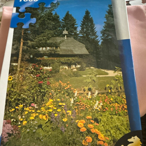 Puzzle landschaft haus mit - haus,
