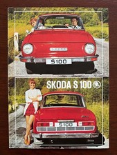 Prospekt / brochure Motokov CSSR Skoda S 100 MY 1970