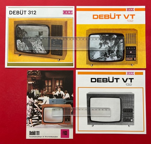 Ddr reklame prospekt rft - x,