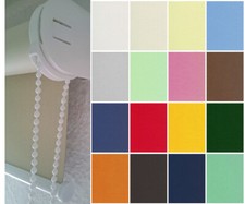 Rollos auf Maß Seitenzug Kettenzugrollo bis Breite 300 cm 3 m mm-genau nach Maß