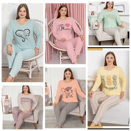 Damen große größen pyjama - damen,