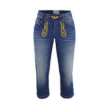 Damen Trachten Jeans Blau |