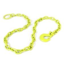 XPOtool Forstkette Rückekette rund 1,65m x 8mm Aufhängeglied Sicherheitshaken