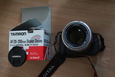 Canon EOS 600D  Gehäuse /Body mit Tamron 28-200 mm XR IF Macro Silver Super Zoom