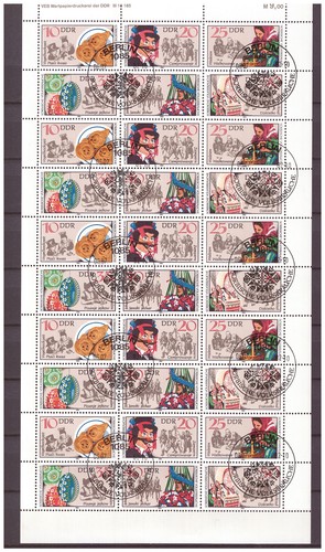 Ddr 1982 sorbische - , "sorbische