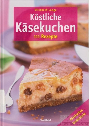 Buch köstliche käsekuchen - köstliche,