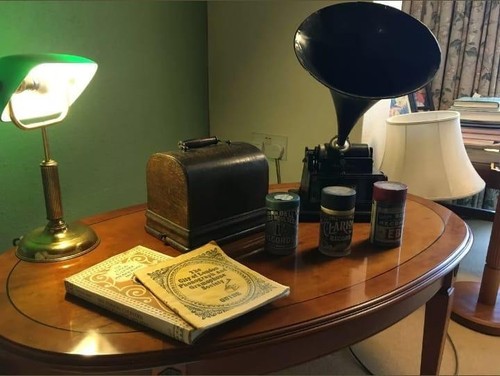 Edison gem cylinder phonograph - gem,