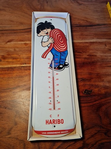 Haribo thermometer werbeschild - thermometer,